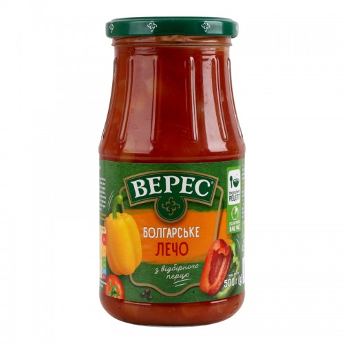 ЗАКУСКА ОВОЩНАЯ ЗАКАРПАТСКАЯ "ВЕРЕС" 500Г